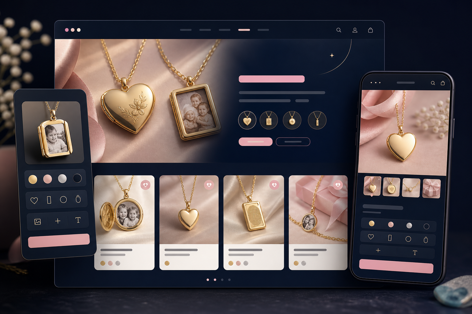 Alivia + Danny AI-generated e-commerce thumbnail