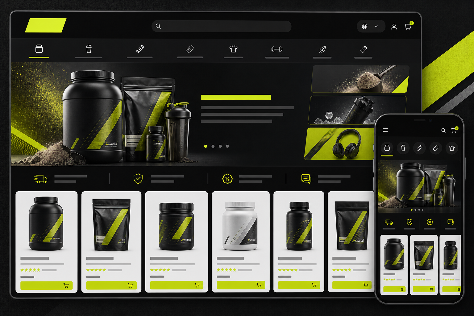 Gigas Nutrition AI-generated e-commerce thumbnail